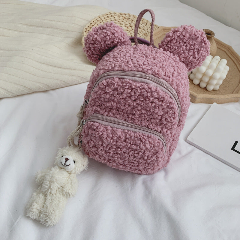TrendPofuduk – Peluş Mini Cartoon Çanta